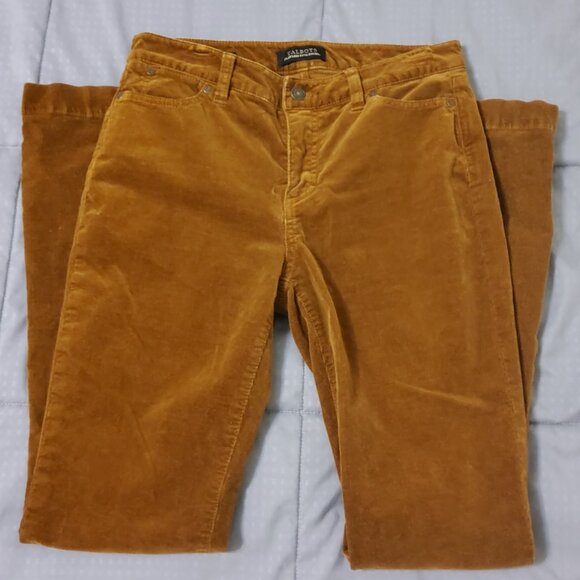 Talbots flawless Rust/Burnt/Honey Brown Corduroy Size 4 EUC - Picture 6 of 13